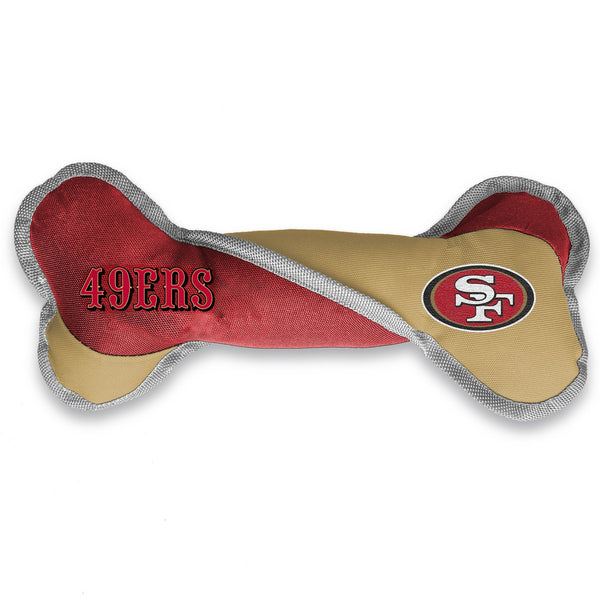 Wholesale San Francisco 49ers Pet Tug Bone