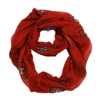 Wholesale San Francisco 49ers Sheer Infinity Scarf