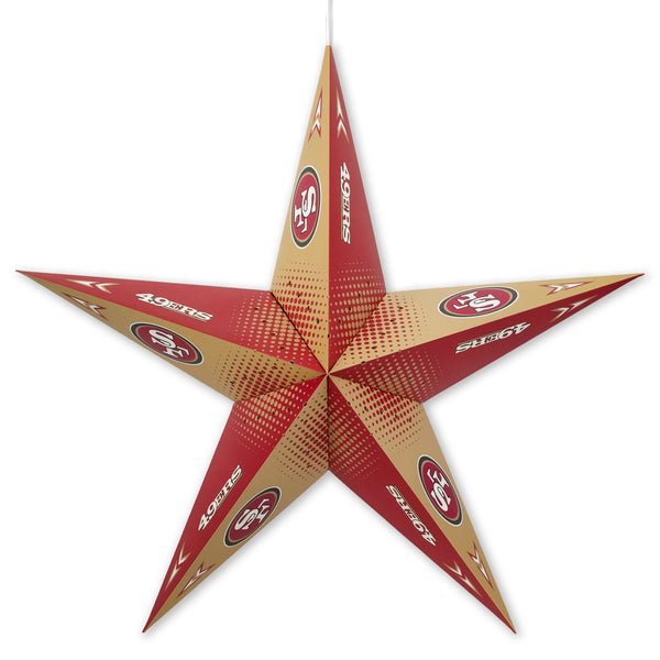 Wholesale San Francisco 49ers Star Lantern