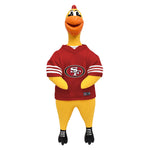Wholesale San Francisco 49ers Team Rubber Chicken Toy
