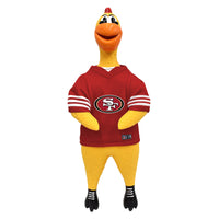 Wholesale San Francisco 49ers Team Rubber Chicken Toy