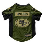 Wholesale San Francisco 49ers Valor Pet Stretch Jersey