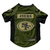Wholesale San Francisco 49ers Valor Pet Stretch Jersey