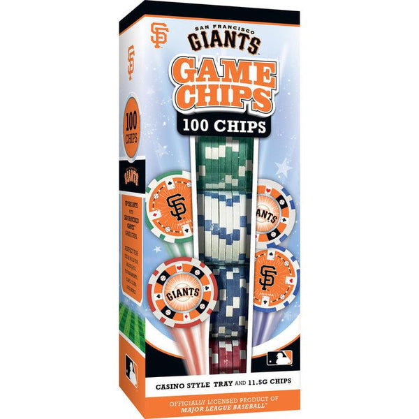 Wholesale San Francisco Giants 100 Piece Poker Chips