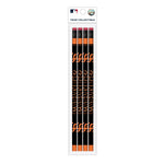 Wholesale San Francisco Giants MLB / PCL001 - Cool Color Pencils 4PK