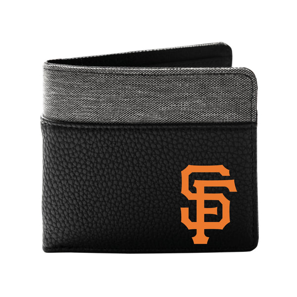 Wholesale San Francisco Giants Pebble BiFold Wallet BLCK