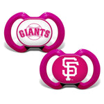 Wholesale San Francisco Giants - Pink Pacifier 2-Pack