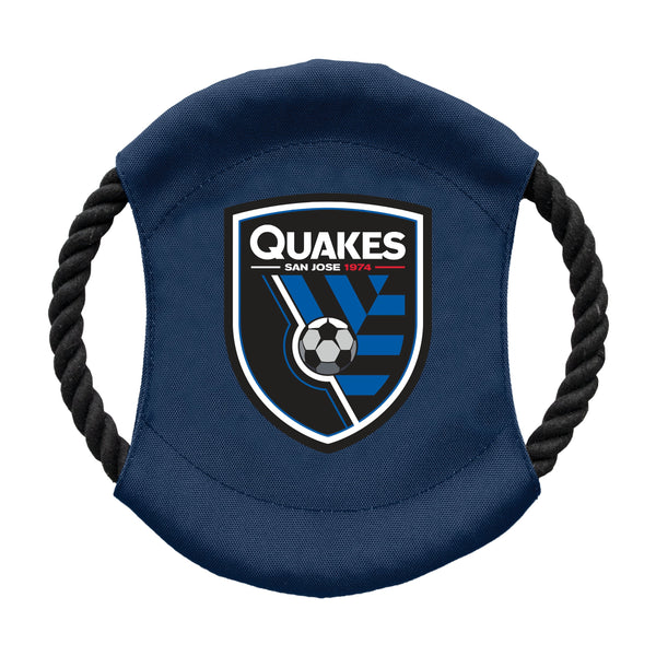 Wholesale San Jose Earthquakes Team Flying Disc Pet Toy .