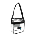 Wholesale San Jose Sharks Clear Carryall Crossbody