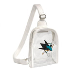 Wholesale San Jose Sharks Clear Mini Sling