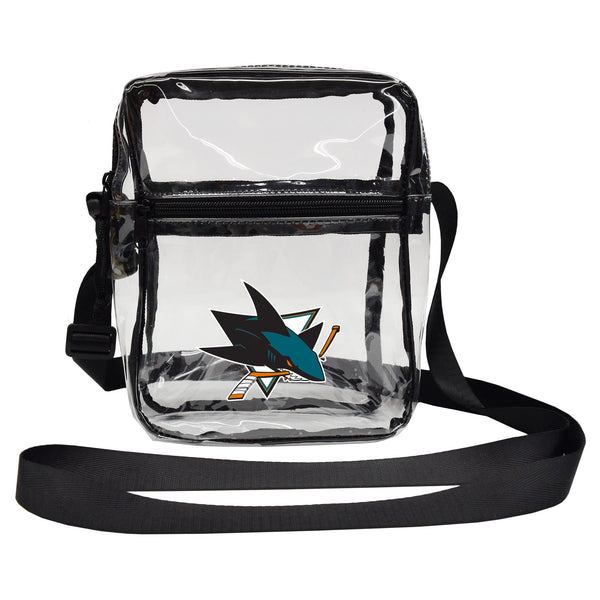 Wholesale San Jose Sharks Clear Sideline Purse