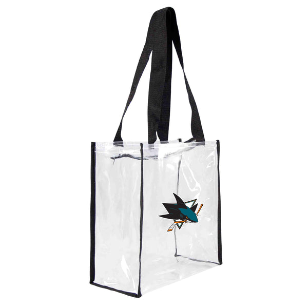 Wholesale San Jose Sharks Clear Square Stadium Tote