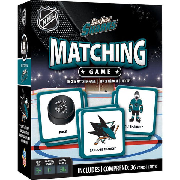 Wholesale San Jose Sharks Matching Game