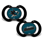 Wholesale San Jose Sharks - Pacifier 2-Pack