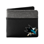 Wholesale San Jose Sharks Pebble BiFold Wallet BLCK