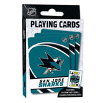 Wholesale San Jose Sharks Playing Cards - 54 Card Deck