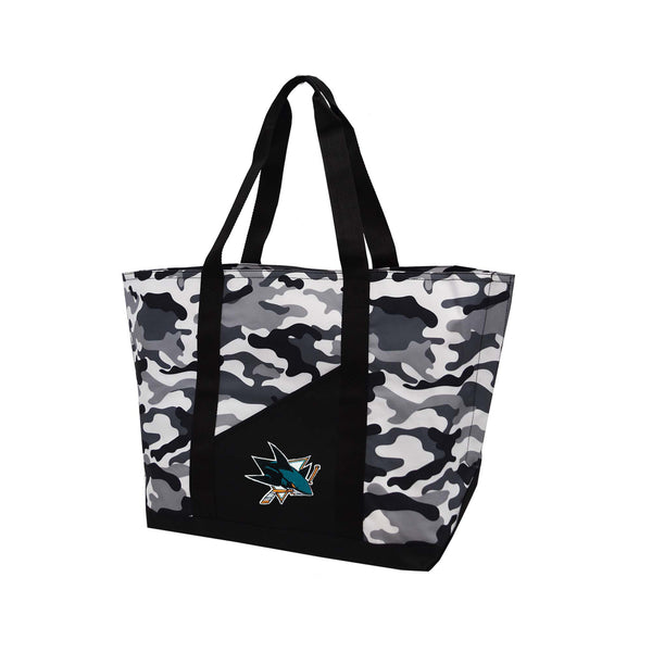 Wholesale San Jose Sharks Super-Duty Camo Tote BLCK