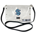 Wholesale Seattle Kraken Clear Envelope Purse BLANK