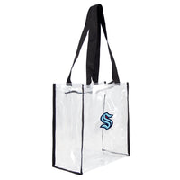 Wholesale Seattle Kraken Clear Square Stadium Tote BLANK