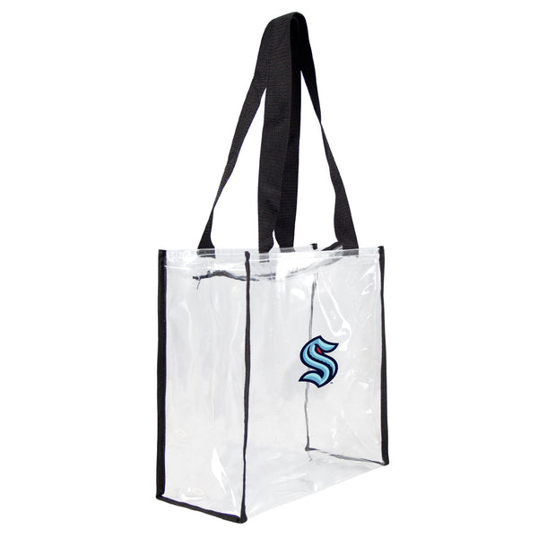 Wholesale Seattle Kraken Clear Square Stadium Tote BLANK
