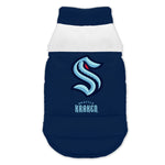 Wholesale Seattle Kraken Pet Parka Puff Vest