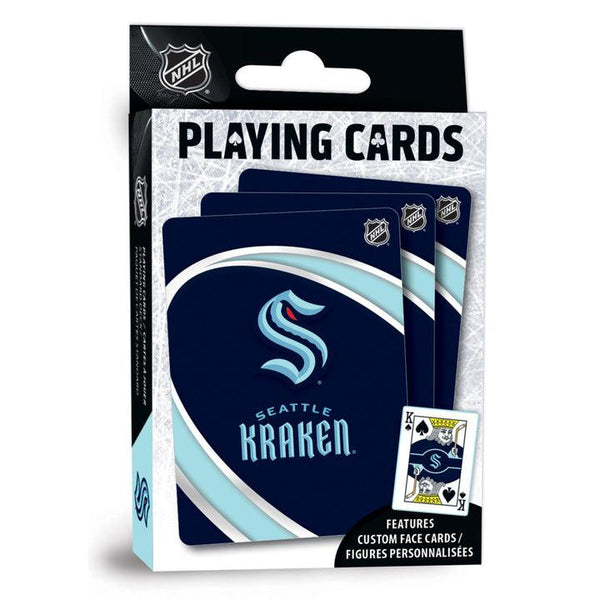 Wholesale Seattle Kraken Playing Cards - 54 Card Deck