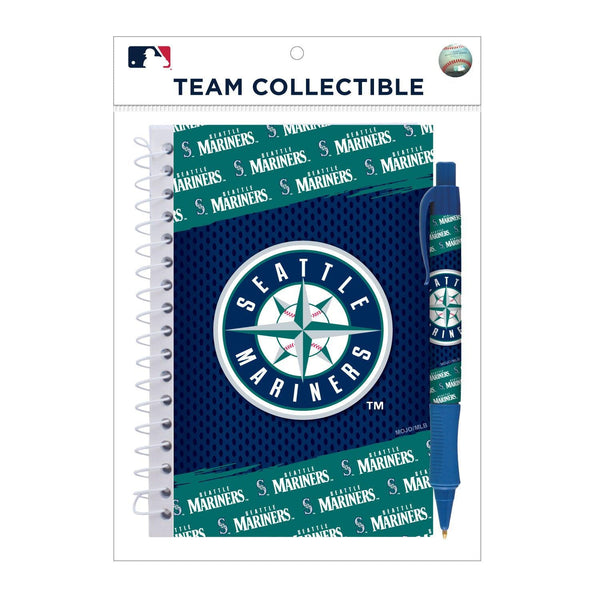 Wholesale Seattle Mariners MLB / NBP008-KT - 5x7Notebook Pen Sets /