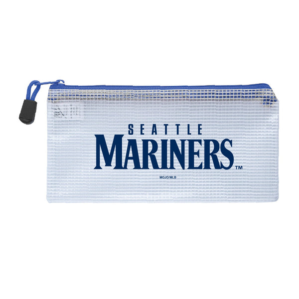 Wholesale Seattle Mariners MLB / PBG002 - Clear Zippered Bags