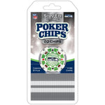 Wholesale Seattle Seahawks 20 Piece Poker Chips