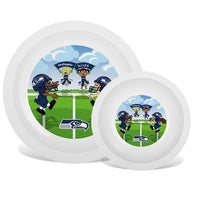 Wholesale Seattle Seahawks - Baby Plate & Bowl Set