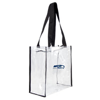 Wholesale Seattle Seahawks Clear Square Stadium Tote