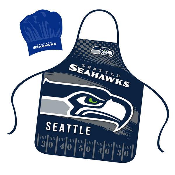 Wholesale Seattle Seahawks NFL / APR001 - Aprons Chef Hats