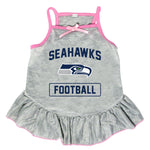 Wholesale Seattle Seahawks Pet Dress Grey Type- Assorted Sizes