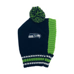 Wholesale Seattle Seahawks Team Pet Knit Hat - Assorted Sizes