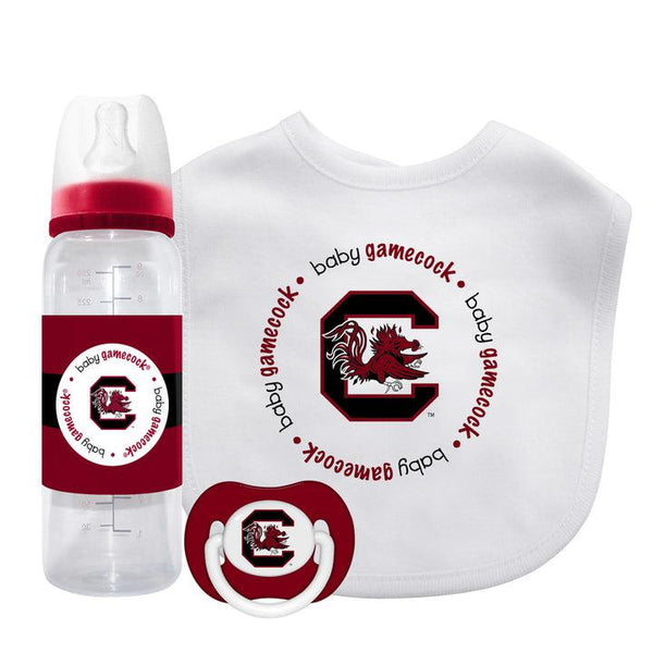 Wholesale South Carolina Gamecocks - 3-Piece Baby Gift Set