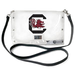 Wholesale South Carolina Gamecocks Clear Envelope Purse STRAP