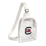 Wholesale South Carolina Gamecocks Clear Mini Sling