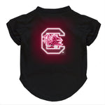 Wholesale South Carolina Gamecocks Neon Pet T-Shirt