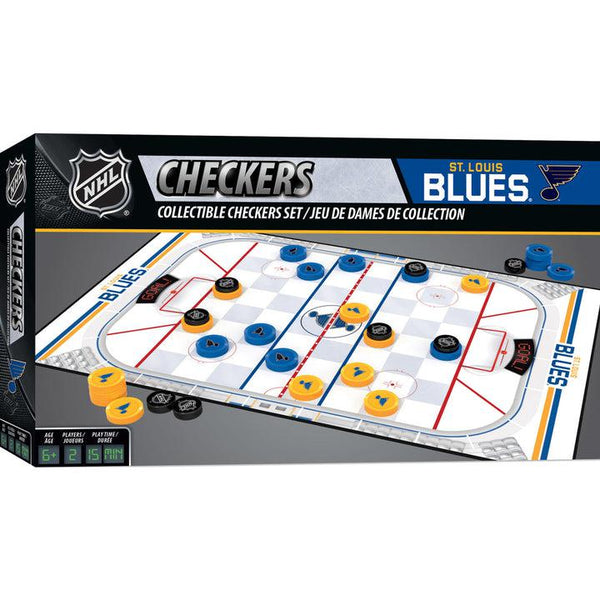 Wholesale St. Louis Blues Checkers Board Game