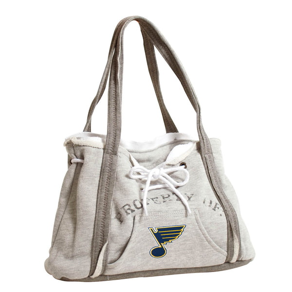 Wholesale St. Louis Blues Hoodie Purse Grey