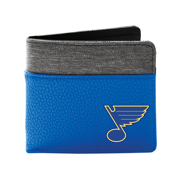 Wholesale St. Louis Blues Pebble BiFold Wallet ROYL