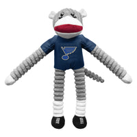 Wholesale St. Louis Blues Team Sock Monkey Pet Toy