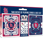 Wholesale St. Louis Cardinals - 2-Pack Playing Cards & Dice Set