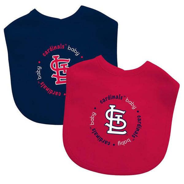 Wholesale St. Louis Cardinals - Baby Bibs 2-Pack - Red & Navy