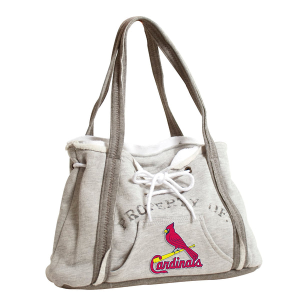 Wholesale St. Louis Cardinals Hoodie Purse Grey