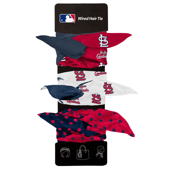 Wholesale St. Louis Cardinals Wired Hair Tie