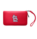 Wholesale St. Louis Cardinals Zip Organizer Wallet Pebble Light Red