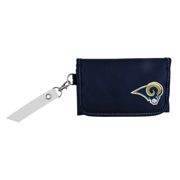 Wholesale St. Louis Rams Ribbon Organizer Wallet White