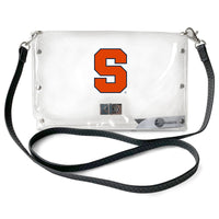 Wholesale Syracuse Orange Clear Envelope Purse STRAP