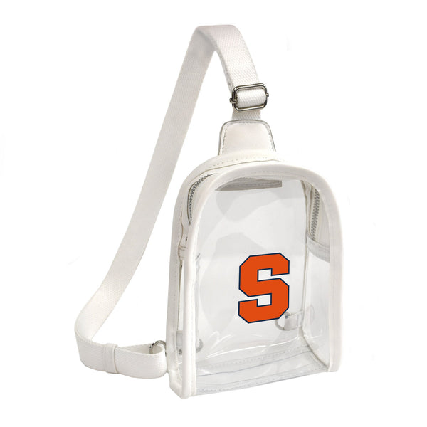 Wholesale Syracuse Orange Clear Mini Sling